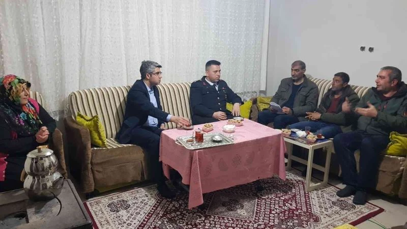 Kaymakam Malik Çalışır,  ev ve esnaf ziyaretlerine devam ediyor
