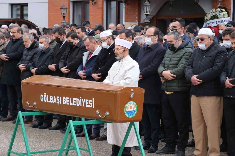 Sayıştay Daire Başkanı İsmail Aktaş, son yolculuğuna uğurlandı
