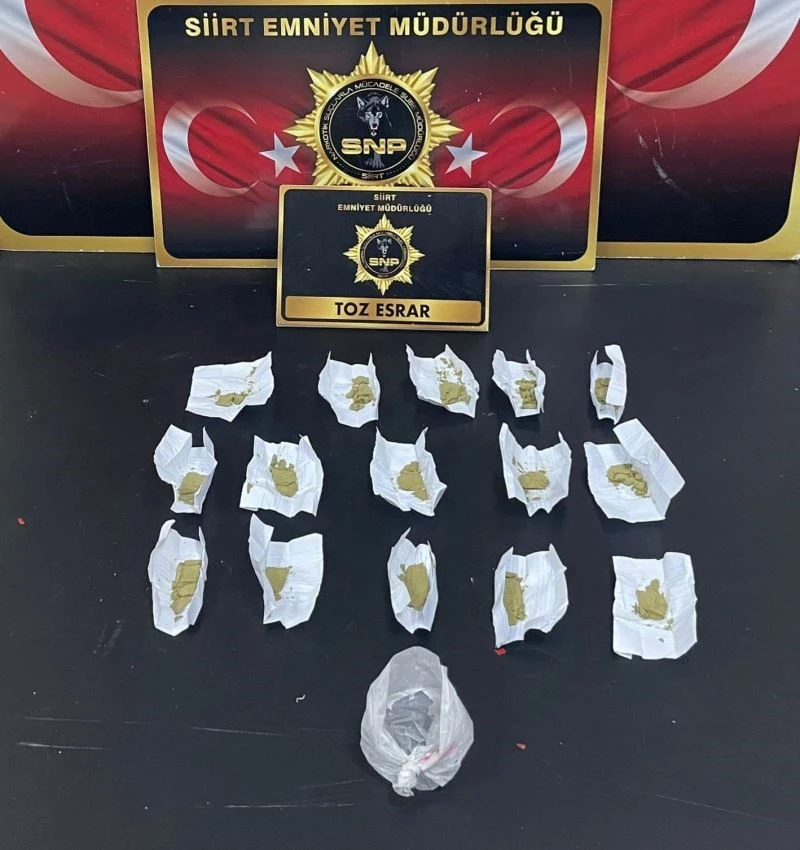 Çay ocağını uyuşturucu tezgahı olarak kullanan şahıs tutuklandı
