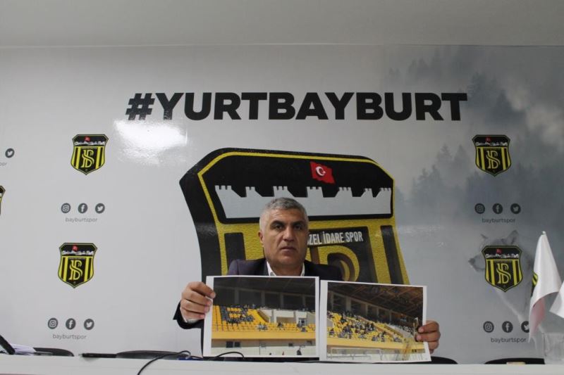 Bayburt Özel İdarespor Kulüp Başkanı Çalışkan: “Takımımız yalnız bırakıldı, başarısı takdir edilmedi”
