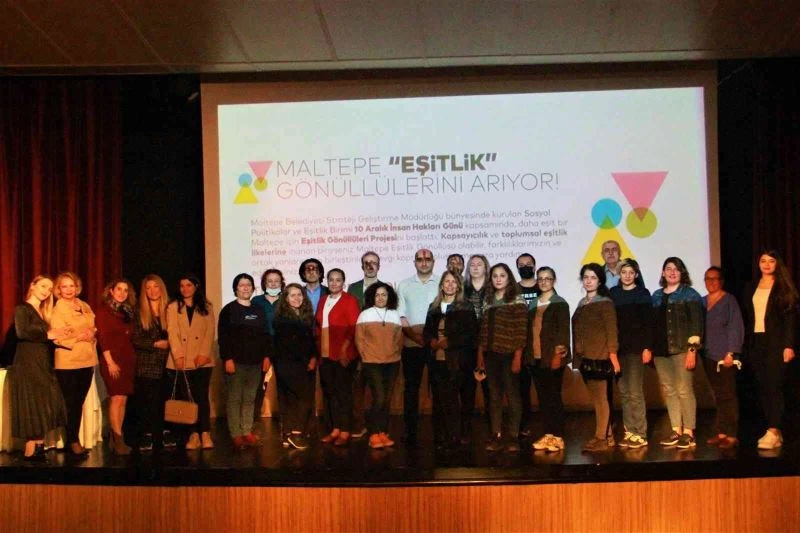 Maltepe’de ’Eşitlik Gönüllüleri’ buluştu
