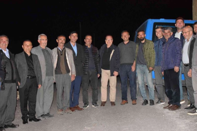 Başkan Kazgan vatandaşlarla bir araya geldi
