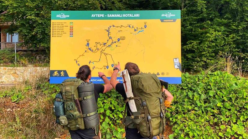 Türkiye’nin en uzun doğa turizmi parkurları Kocaeli’de
