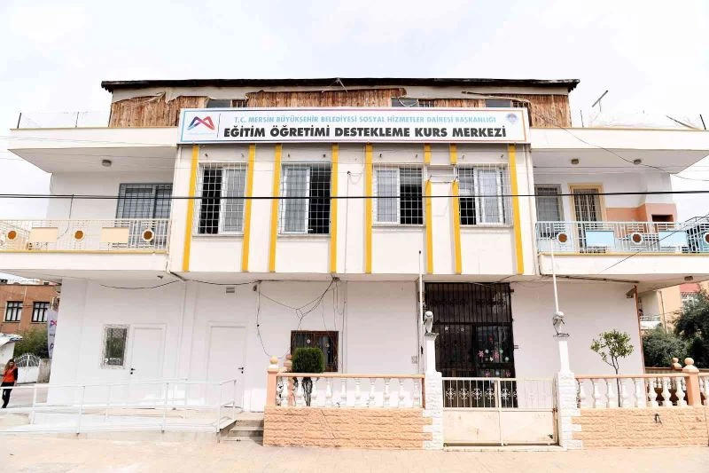 Büyükşehir Belediyesi, Tarsus Eski Ömerli’de LGS kurs merkezi açtı
