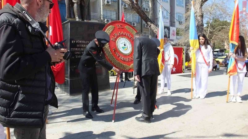 Atatürk’ün Burhaniye’ye gelişinin 88.yıldönümü törenlerle kutlandı
