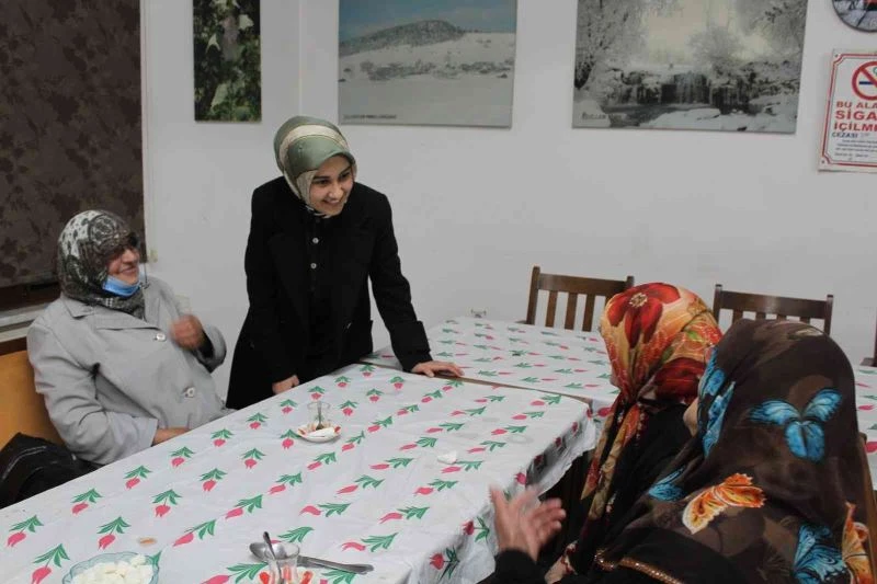 Kaymakam Güneş, yaşlılarla iftar programında buluştu
