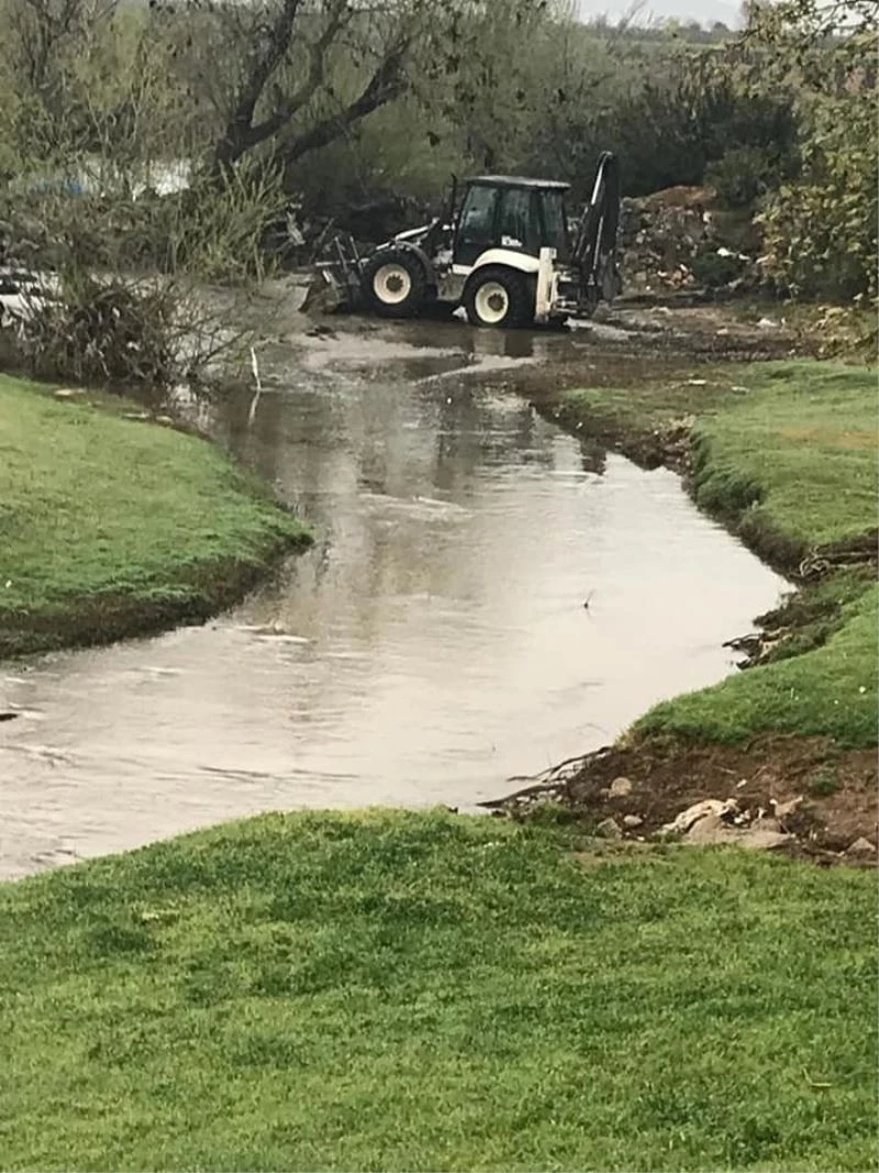 Hassa’da zarar gören sulama bentleri onarıldı
