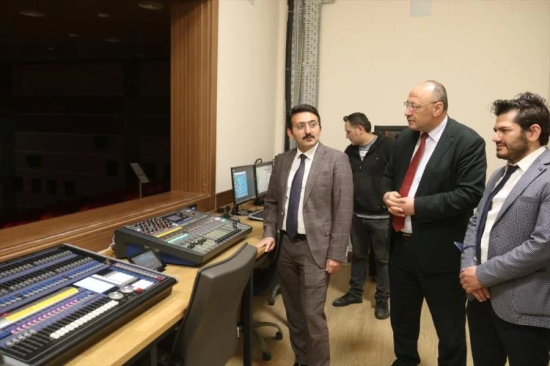 AK Parti İl Başkanı Mengi, yapımı tamamlanan Burdur Kültür Merkezi