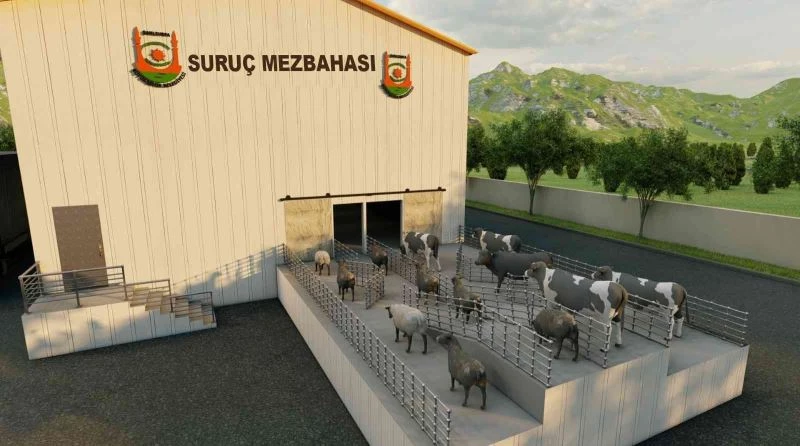 Şanlıurfa’nın Suruç ilçesine  modern mezbaha müjdesi
