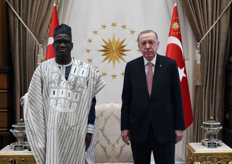 Cumhurbaşkanı Erdoğan, Mali Büyükelçisi Coulibaly’yi kabul etti
