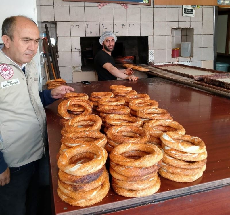 Osmaniye’de simit fırınları denetlendi