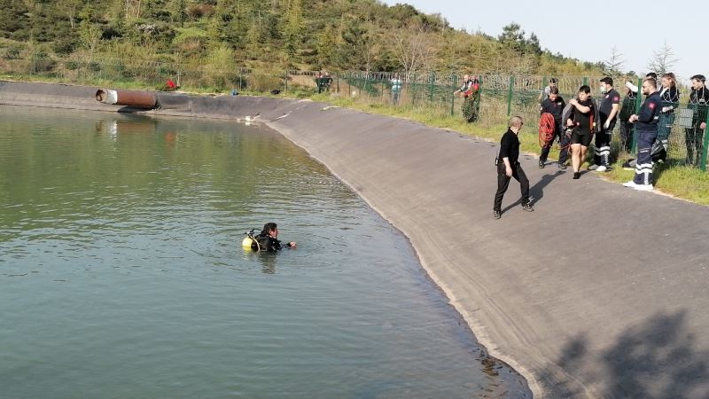 Kocaeli’de sulama göletine giren çocuk kayboldu
