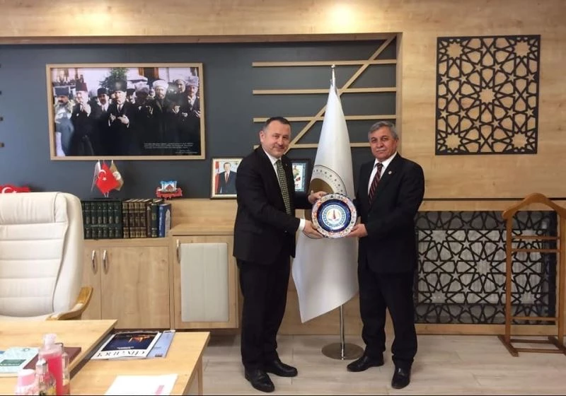 Başkan Teke’den, İl Müftülüğüne ziyaret
