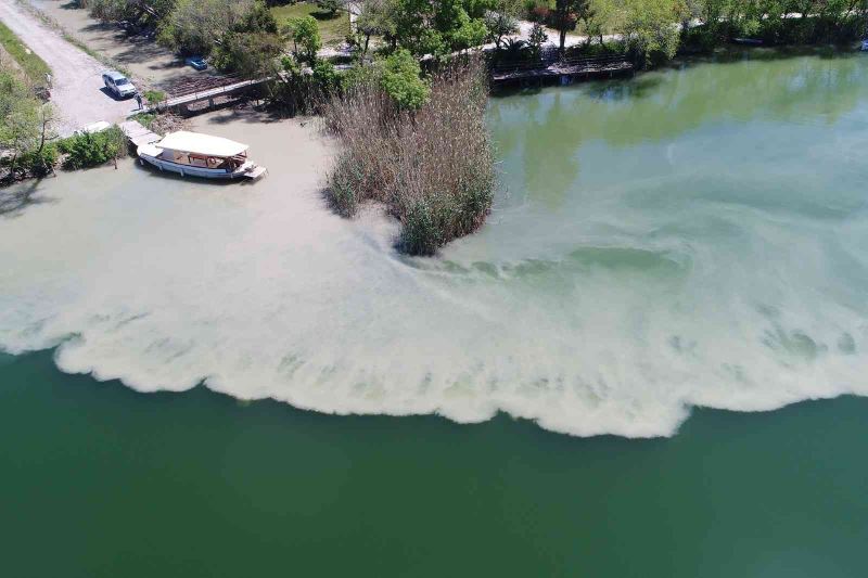 Zirai kanal temizliğinde atıklar Dalyan kanallarına aktı
