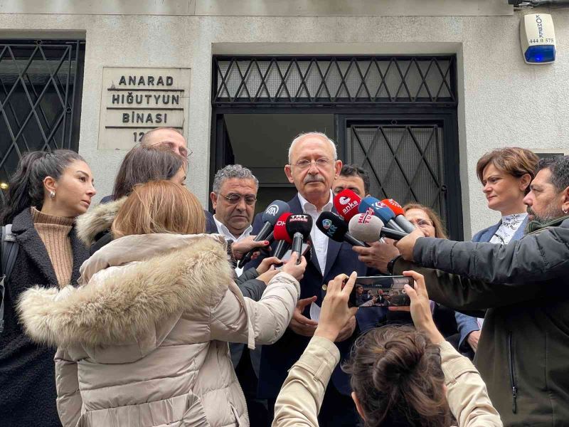 CHP Genel Başkanı Kılıçdaroğlu, Hrant Dink Vakfı’nı ziyaret etti

