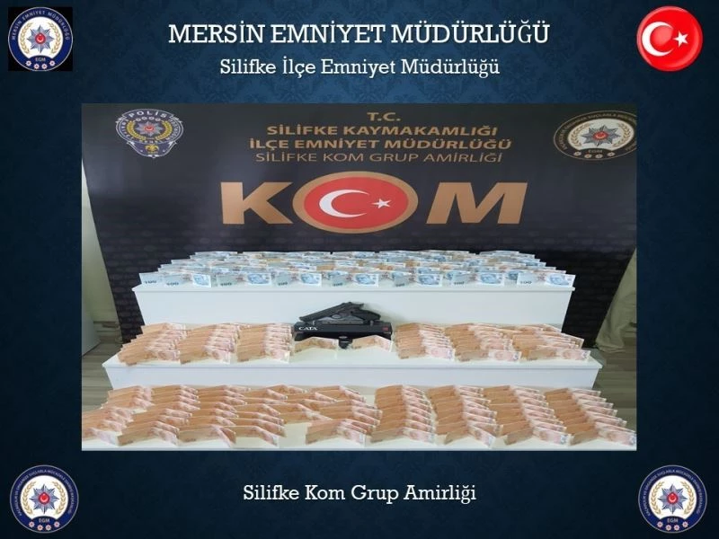 Fırında 13 bin 800 lira sahte para ele geçirildi
