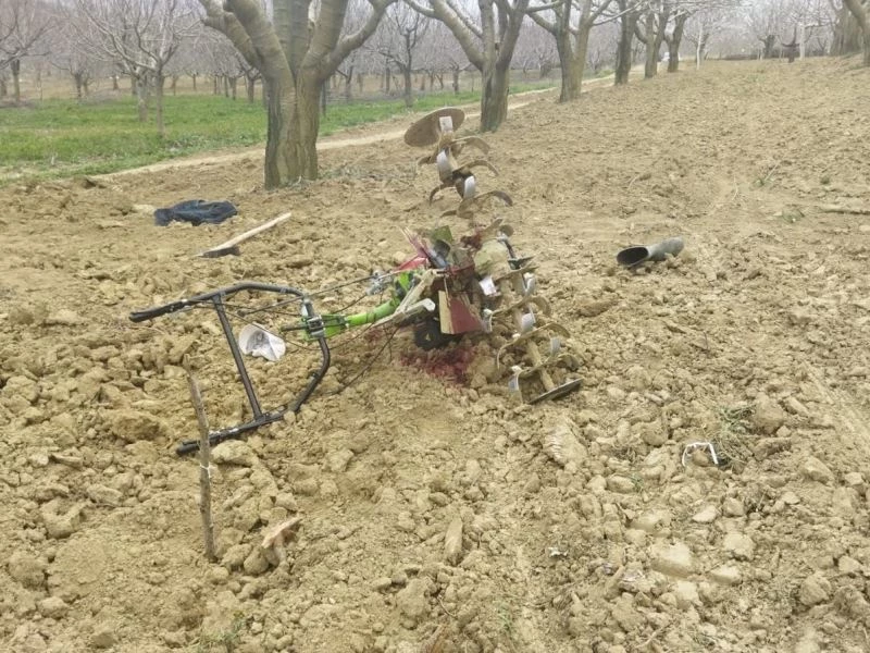 Çapa motoruna ayağını kaptıran çiftçi ağır yaralandı
