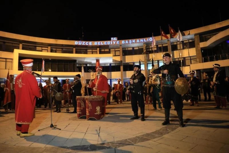 Ramazan ayı mehteran ile karşılandı
