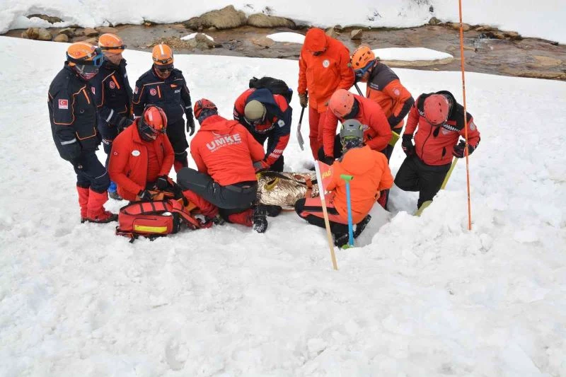 Uludağ’da ’’2022 Çığ Önlemleri ve Müdahale Tatbikatı’’ gerçeğini aratmadı
