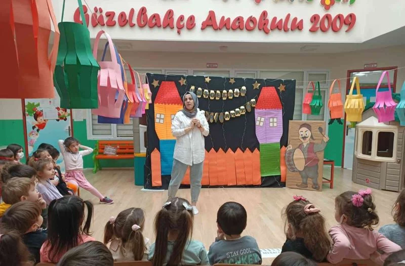 Minik öğrenciler Ramazanı karşıladı
