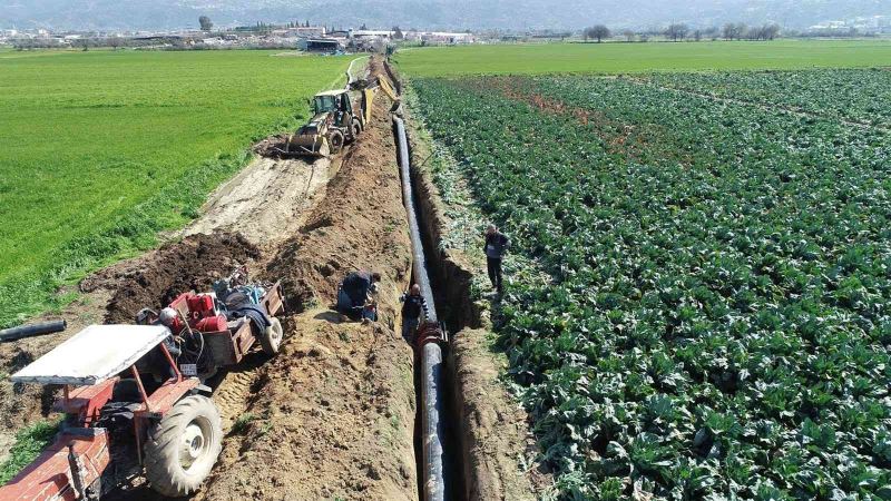 Çine ovasında 66 bin 800 dekar arazi suyla buluşacak
