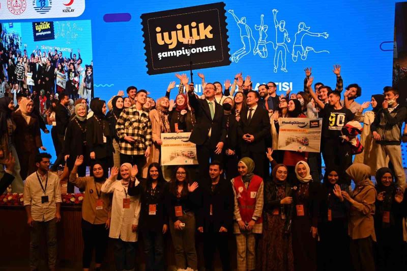 Tuzla’da başladı Gençlik ve Spor Bakanlığı’nın himayesiyle Türkiye’ye yayıldı: Türkiye’nin İyilik Şampiyonası
