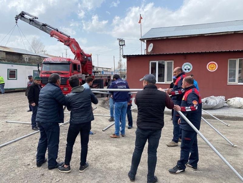 İtfaiye ekipleri, afetlere karşı bilinçlendirildi
