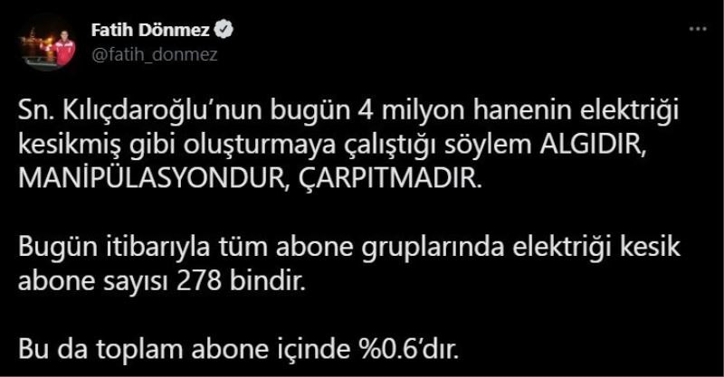 Dönmez, Kılıçdaroğlu’nu yalanladı: 