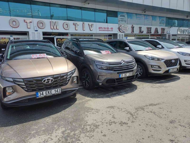 İkinci el otomobile ’Bayram’ geldi
