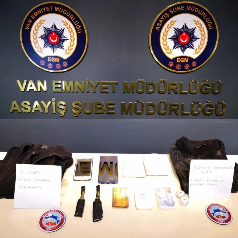 Van’da kopya düzeneği ele geçirildi
