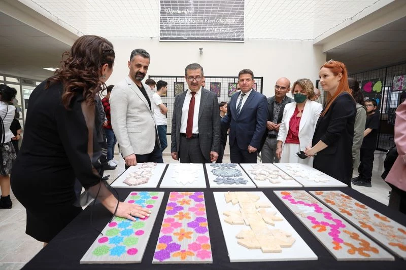 Minik sanatçıların 4 yıllık emekleri PAÜ’de görücüye çıktı
