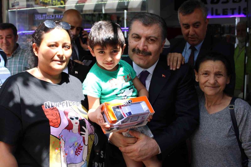 Bakan Koca’ya Aydın’da yoğun ilgi
