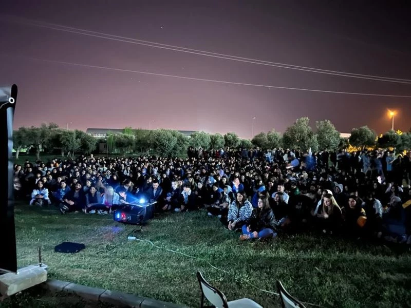 ADÜ Botanik Bahçesi’nde film gösterimi gerçekleşti
