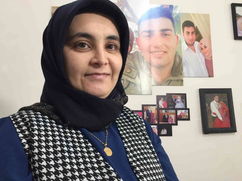 Tek isteği şehit eşinin isminin evinin sokağına verilmesi
