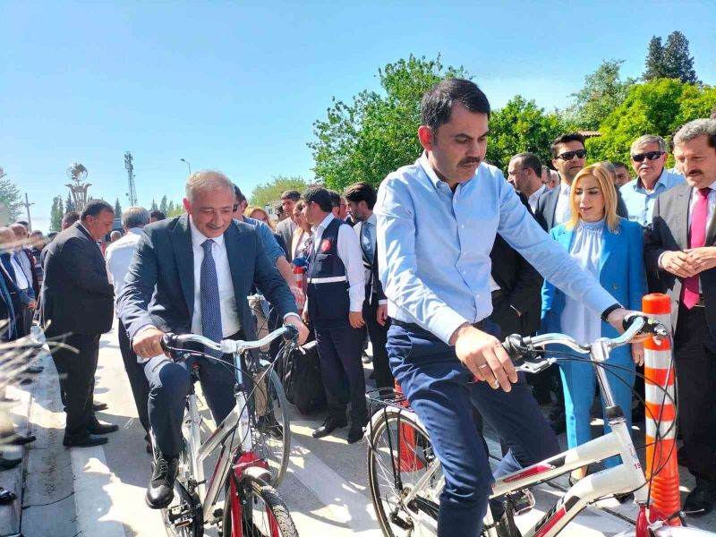 Bakan Kurum Köyceğiz Bisiklet Yolu’nun açılışını yaptı
