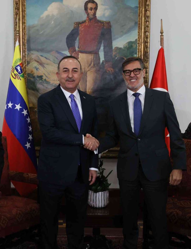 Çavuşoğlu, Venezuela Dışişleri Bakanı Plasencia ile görüştü
