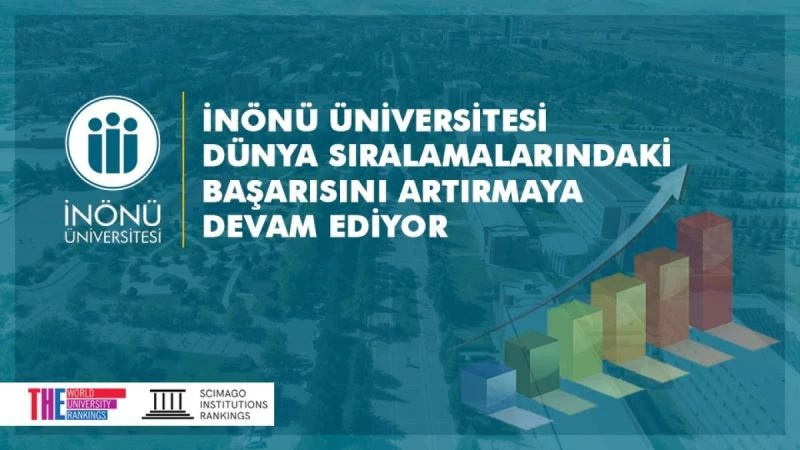 İnönü Üniversitesi, dünya sıralamalarındaki başarısını artırmaya devam ediyor
