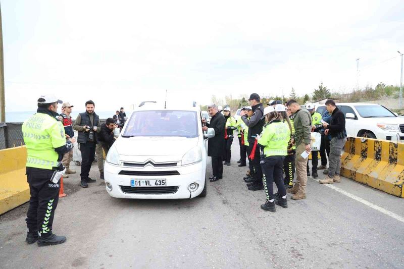 Van’da ‘Bayramınız kemerli olsun’ uygulaması
