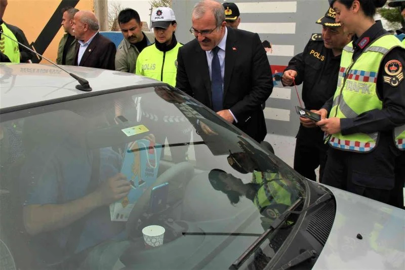 Elazığ’da ‘Bayramınız Kemerli Olsun’ denetimi
