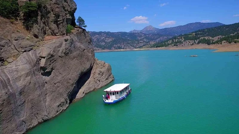 Menzelet Barajı’nda tekne turları başlıyor
