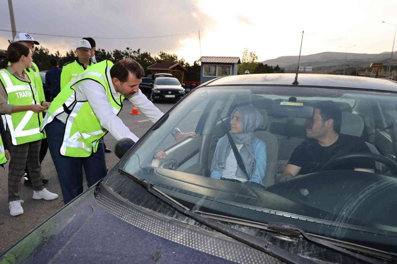 Sivas’ta ‘bayramınız kemerli olsun’ denetimi yapıldı
