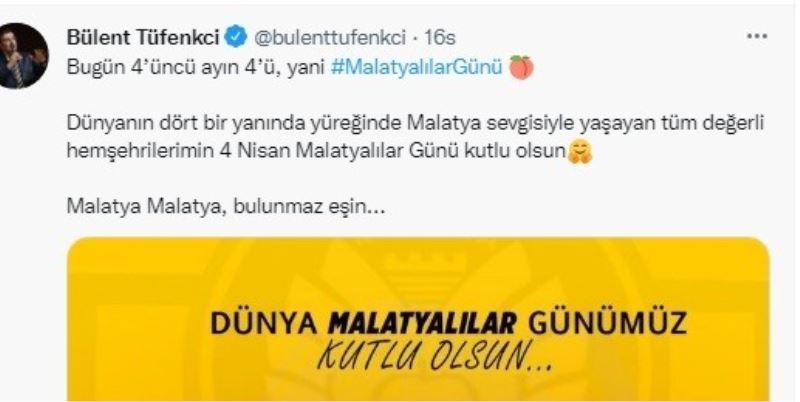 Malatyalılar Günü’ne sosyal medya ilgisi
