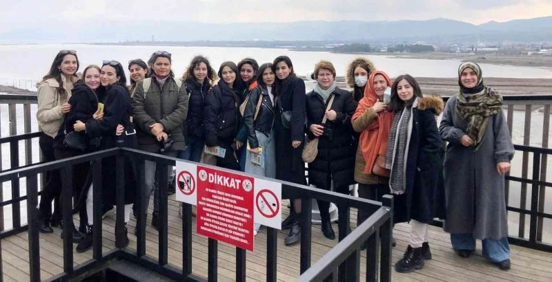 Üniversiteli Kadınlar Derneği Hersek Lagünü’nü gezdi
