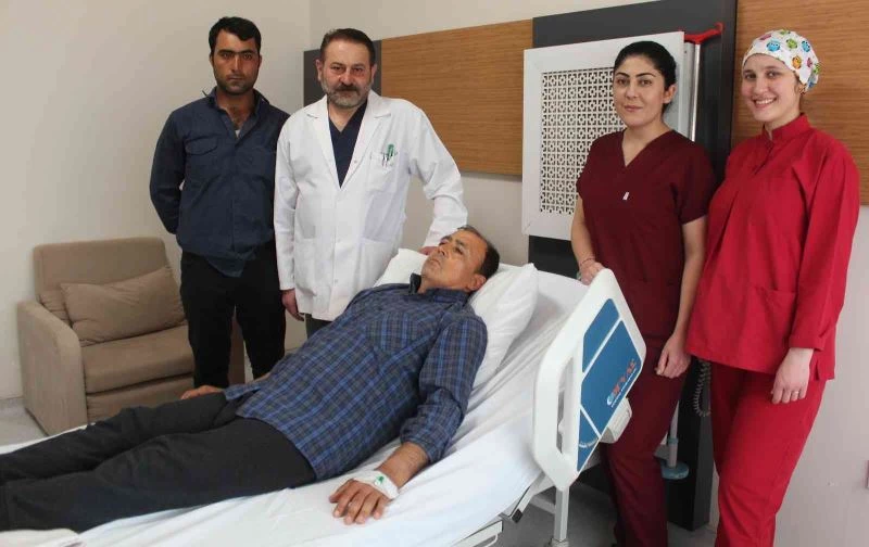 Çocukluğundan beri çektiği acıları sona erdi
