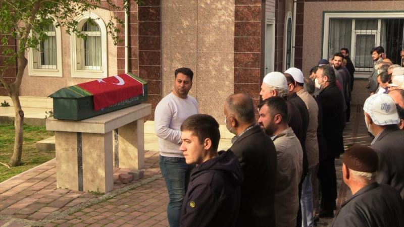 Bisikletle camiye giderken trafik kazasında ölen imamın cenaze namazı kılındı