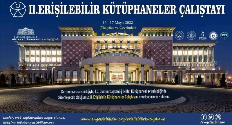 ADÜ’nün de iş birliğinde düzenlenen ’2. Erişilebilir Kütüphaneler Çalıştayı’ Mayıs ayında gerçekleştirilecek
