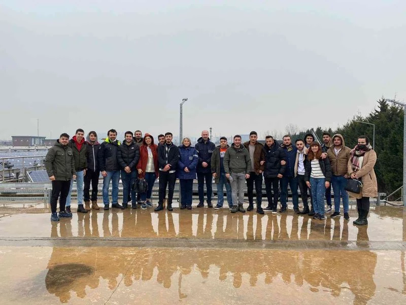 Arıtma tesislerini ve enerji geri kazanımını yakından incelediler
