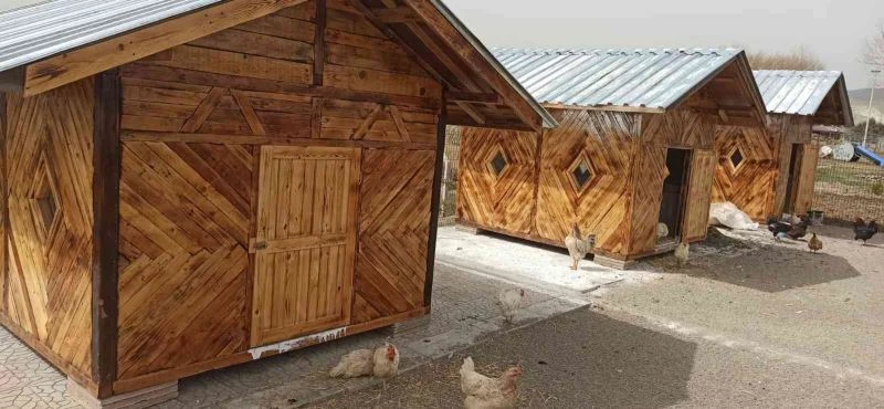 Sincan Belediyesi ahşap atıklarını değerlendiriyor
