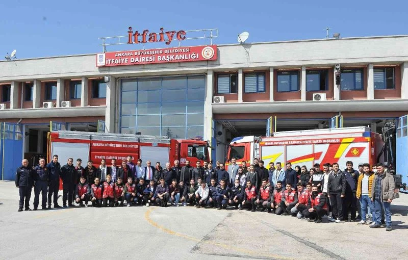 ÇAKÜ İtfaiyecilik Programı öğrencilerinden teknik gezi
