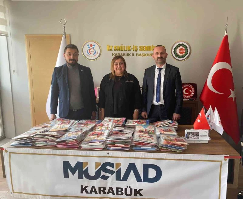 MÜSİAD’tan 500 boyama kitabı
